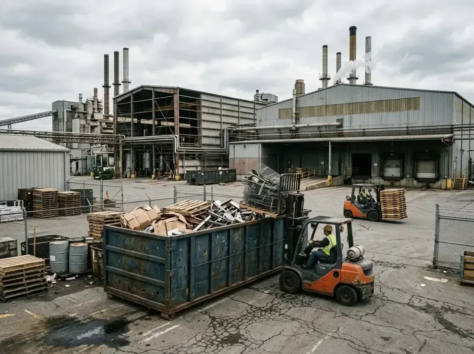 industrial-factory-scrap-conta-003 — frequently asked questions, Cheap Roll-off Dumpster Rentals in New Albany, OH
